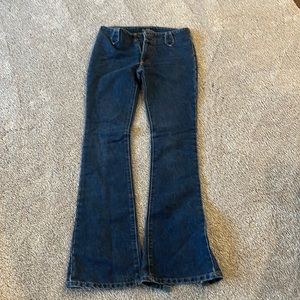 Earl Jeans - Size 25.  Boot cut with buttons for extra flare